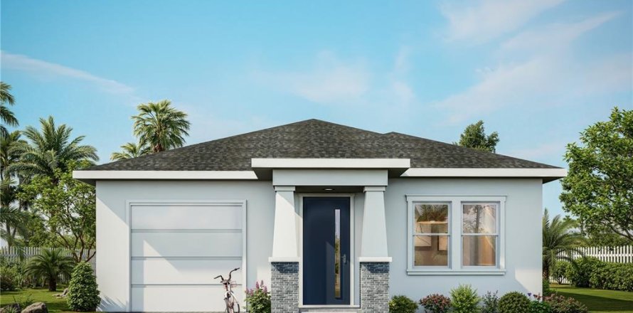 House in Tampa, Florida 3 bedrooms, 126.44 sq.m. № 2223120