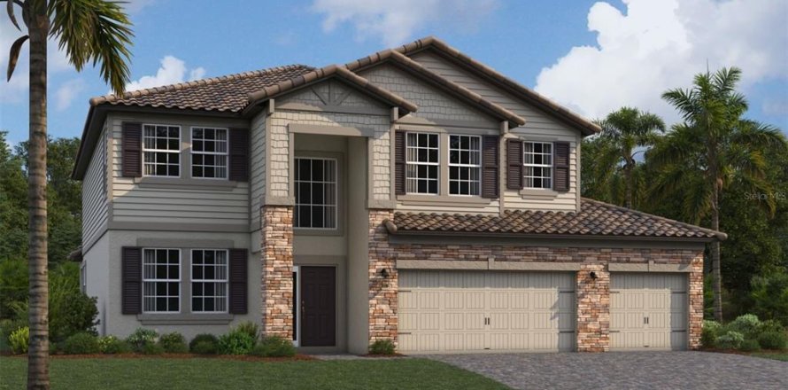 House in Zephyrhills, Florida 5 bedrooms, 328.04 sq.m. № 1743373