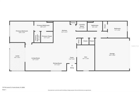 House in Punta Gorda, Florida 2 bedrooms, 140.84 sq.m. № 1911053 - photo 16
