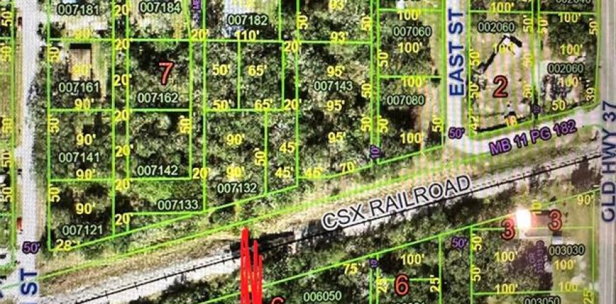 Land in Mulberry, Florida № 2159200