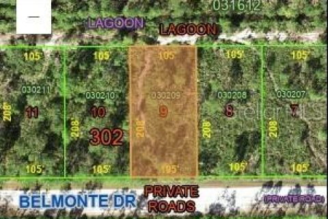 Land in Indian lake estates, Florida № 2163189
