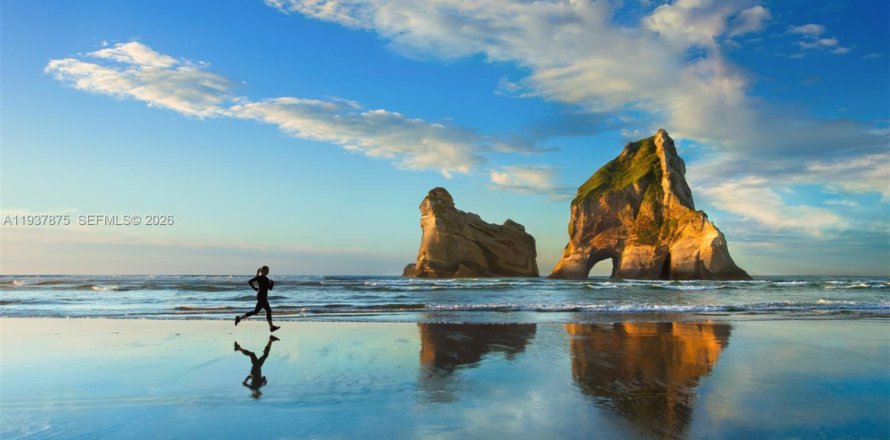 Кондоминиум с 1 спальней в Майами-Бич, Флорида № 1995610