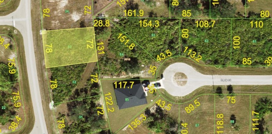 Terreno en Placida, Florida № 2204537