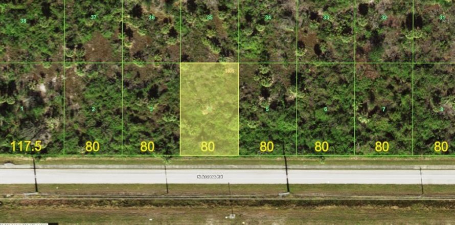 Terrain à Port Charlotte, Floride № 2226979