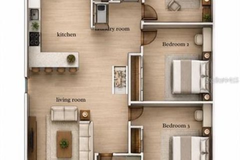 Casa en venta en Port Charlotte, Florida, 3 dormitorios, 112.88 m2 № 2267232 - foto 11