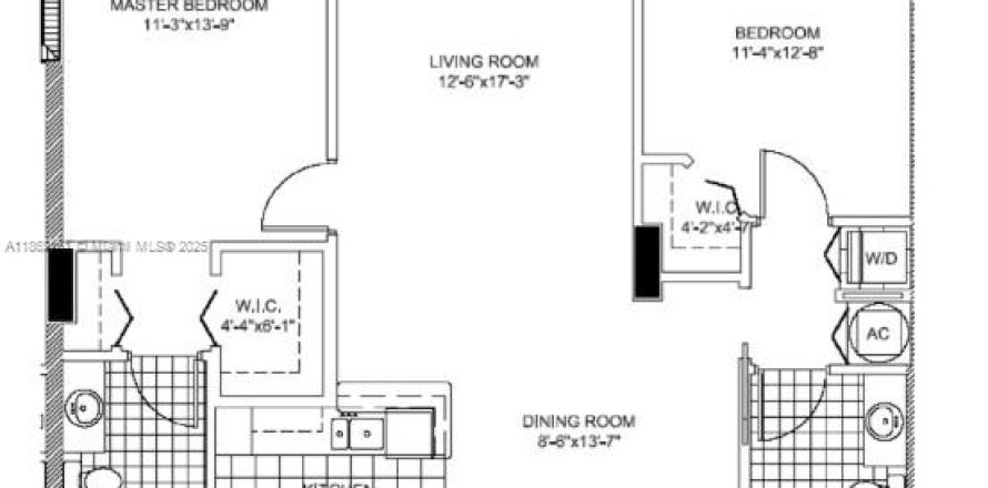 Condo à Aventura, Floride, 2 chambres № 1926080