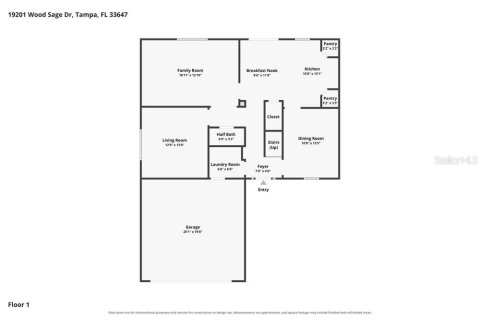 Villa ou maison à louer à Tampa, Floride: 4 chambres, 206.43 m2 № 2433328 - photo 2
