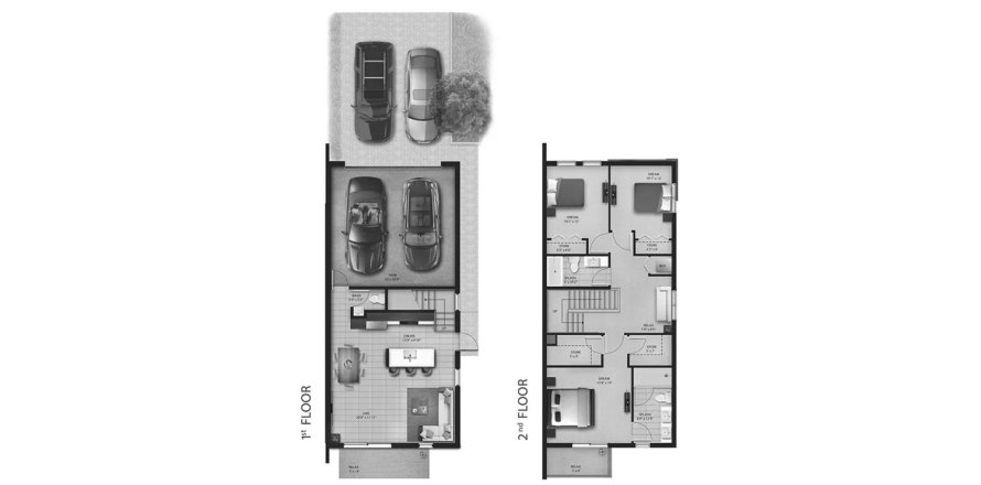 Townhouse in STRATA AT PLANTATION in Plantation, Florida 3 bedrooms, 151 sq.m. № 32565