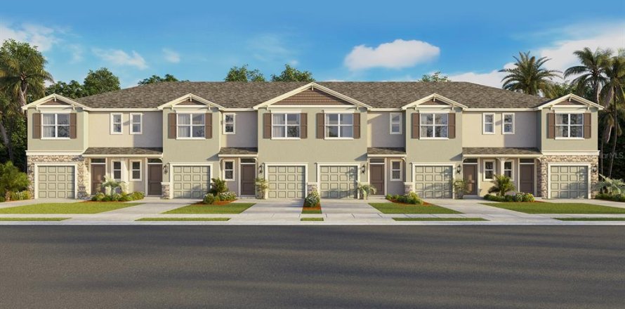 Touwnhouse à Wesley Chapel, Floride 3 chambres, 135.92 m2 № 1810425