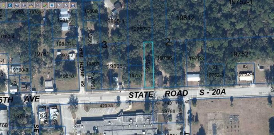 Terreno en Gainesville, Florida № 1512342
