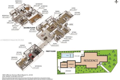 House in Miami Beach, Florida 4 bedrooms, 304.81 sq.m. № 1930103 - photo 3