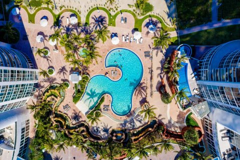 Студия в кондо в Санни-Айлс-Бич, Флорида № 2048270