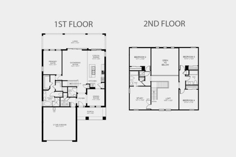 House floor plan «242SQM BONAIRE», 4 bedrooms in RIVER LANDING