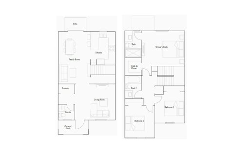 House floor plan «138SQM», 3 bedrooms in AQUABELLA
