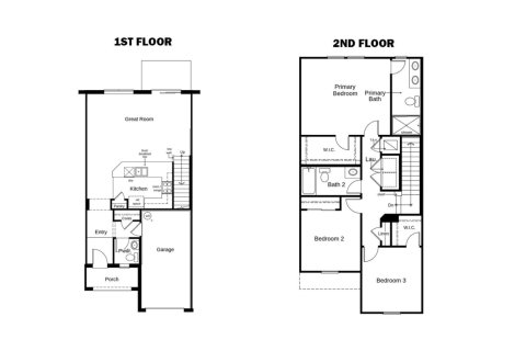 Townhouse floor plan «140SQM 45/23», 2 bedrooms in BAYSHORE COMMONS
