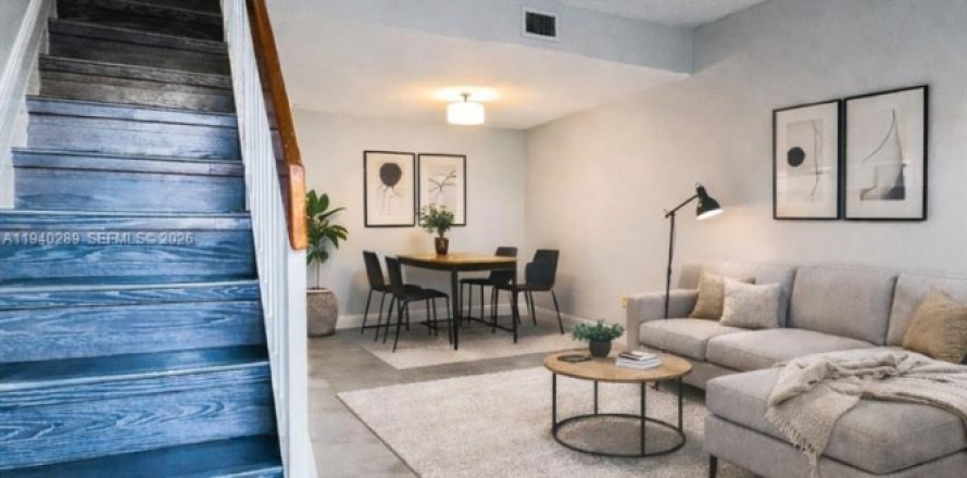 Таунхаус в Майами, Флорида 1 спальня, 69.77м2 № 2004447