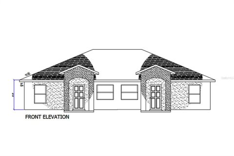 Duplex à vendre à Williston, Floride: 2 chambres, 85.93 m2 № 1815285 - photo 1