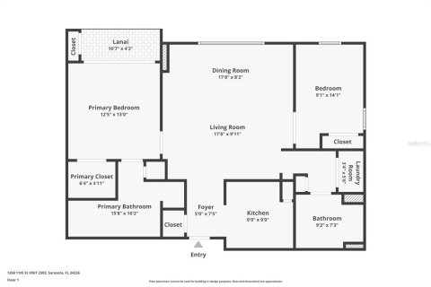 Condominio en alquiler en Sarasota, Florida, 2 dormitorios, 104.24 m2 № 1745312 - foto 2