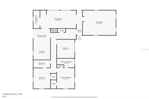 House in Mascotte, Florida 3 bedrooms, 176.33 sq.m. № 1852923 - photo 22