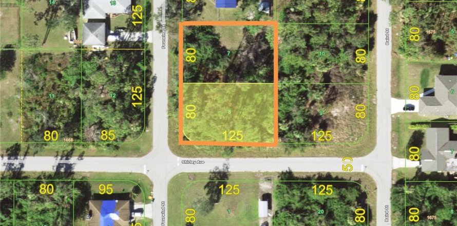 Land in Port Charlotte, Florida № 2159742