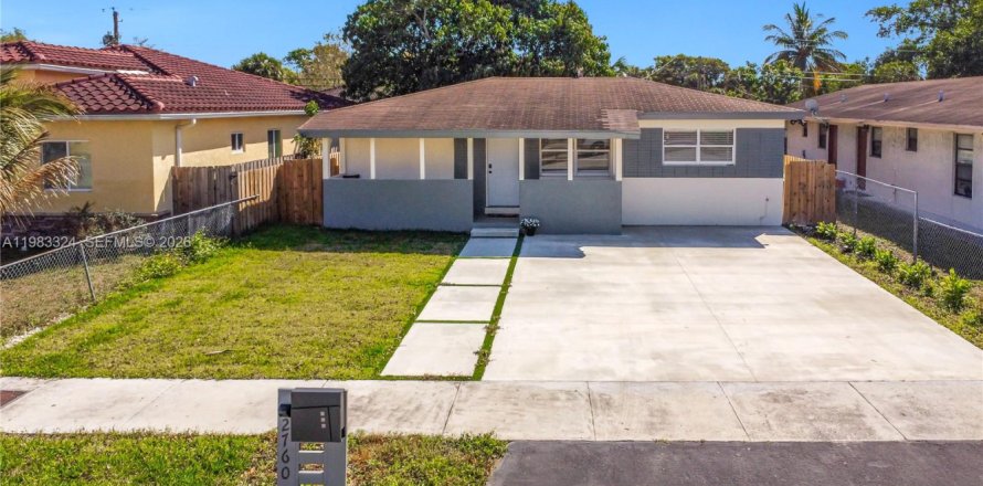 House in Fort Lauderdale, Florida 3 bedrooms, 86.77 sq.m. № 2048780