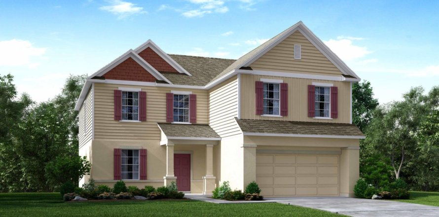 Townhouse in Polk County Scattered in Haines City, Florida 4 rooms, 272 sq.m. № 280138