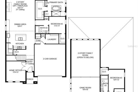 Купить виллу или дом в Пальметто, Флорида 9 комнат, 265.42м2, № 2148649 - фото 2