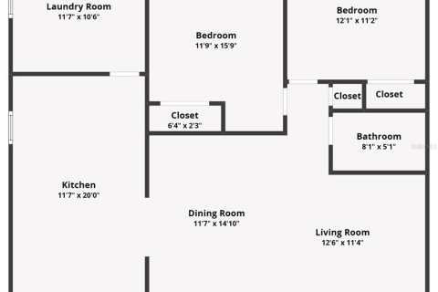 Villa ou maison à louer à Edgewater, Floride: 2 chambres, 110 m2 № 1901575 - photo 28