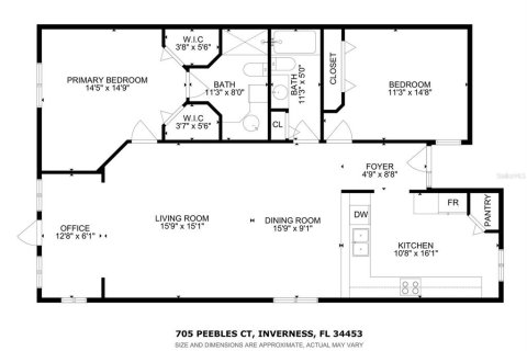 Casa en venta en Inverness, Florida, 2 dormitorios, 122.91 m2 № 1858037 - foto 27