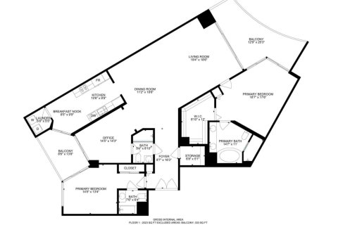 Condo in Fort Lauderdale, Florida, 3 bedrooms  № 862699 - photo 1