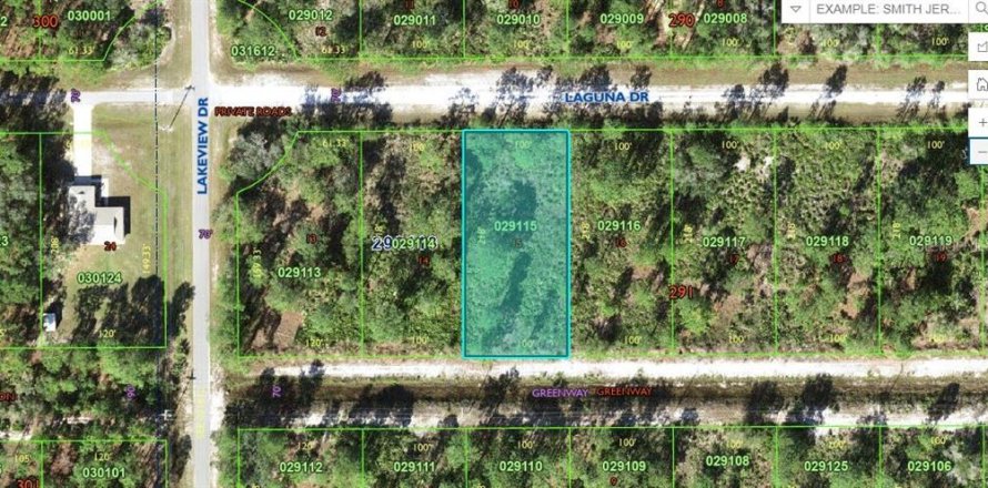 Terrain à Indian lake estates, Floride № 2162261