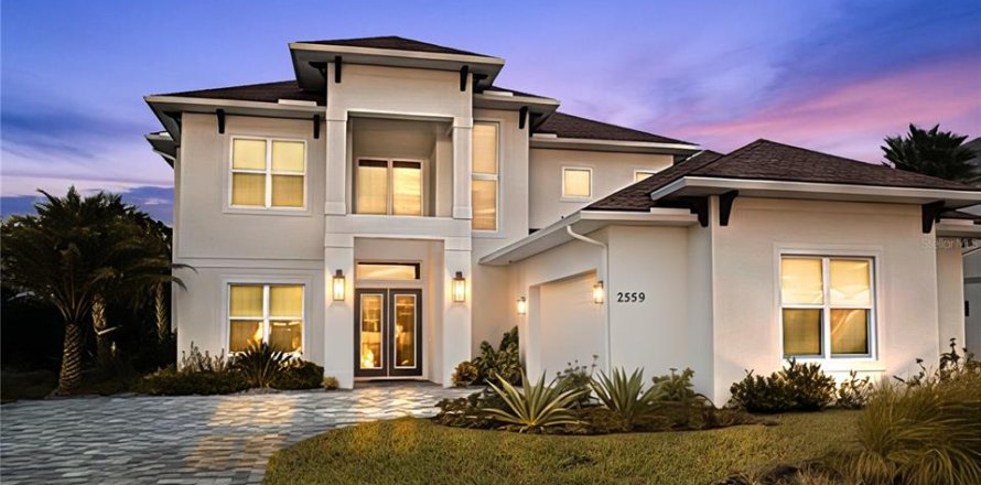 House in Flagler Beach, Florida 4 bedrooms, 361.85 sq.m. № 2125286
