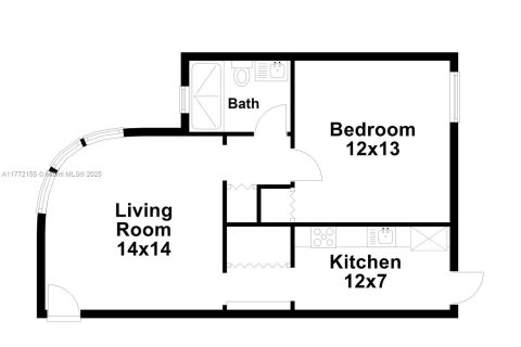 Condominio en venta en Miami Beach, Florida, 1 dormitorio, 54.91 m2 № 1745817 - foto 11