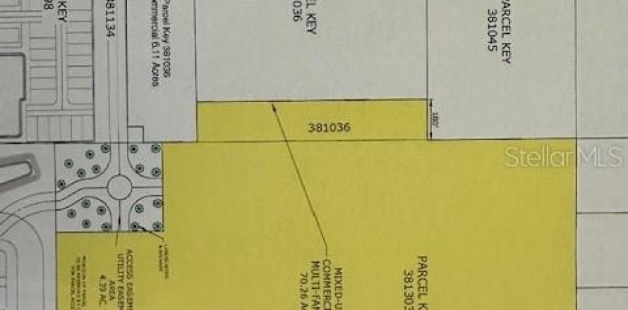Terreno en Brooksville, Florida № 1147908