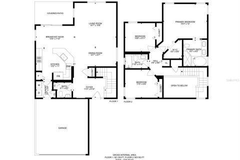 Villa ou maison à vendre à Brooksville, Floride: 3 chambres, 159.98 m2 № 2091957 - photo 4