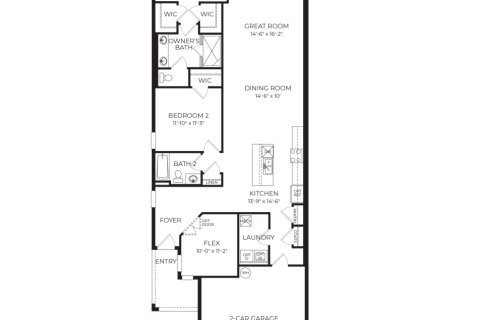 Casa en venta en Ormond Beach, Florida, 2 dormitorios, 149.39 m2 № 1881242 - foto 1