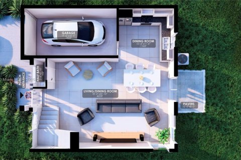 House in Miami, Florida 4 bedrooms № 1756412 - photo 2