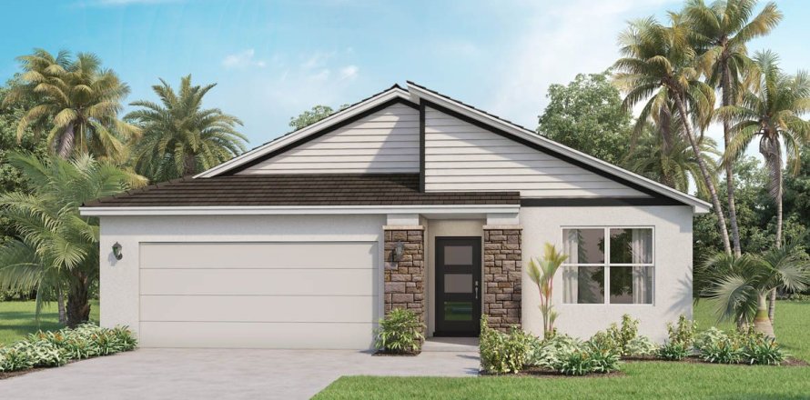 Дом в Star Farms at Lakewood Ranch - Express Modern в Лейквуд Ранч, Флорида 5 комнат, 242м2 № 574813