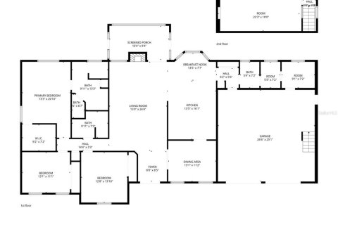 House in De Leon Springs, Florida 3 bedrooms, 207.08 sq.m. № 2120248 - photo 4