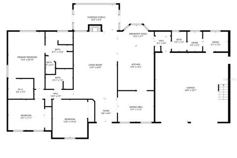 House in De Leon Springs, Florida 3 bedrooms, 207.08 sq.m. № 2120248 - photo 3