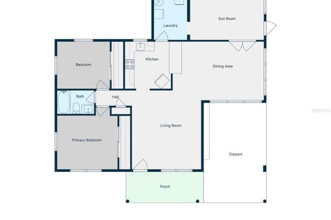 House in Pinellas Park, Florida 2 bedrooms, 123.37 sq.m. № 1894585 - photo 16