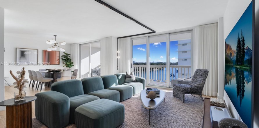 Condo in Bay Harbor Islands, Florida, 3 bedrooms  № 2081350