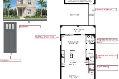 House in Apopka, Florida 3 bedrooms, 177.16 sq.m. № 1775081 - photo 2