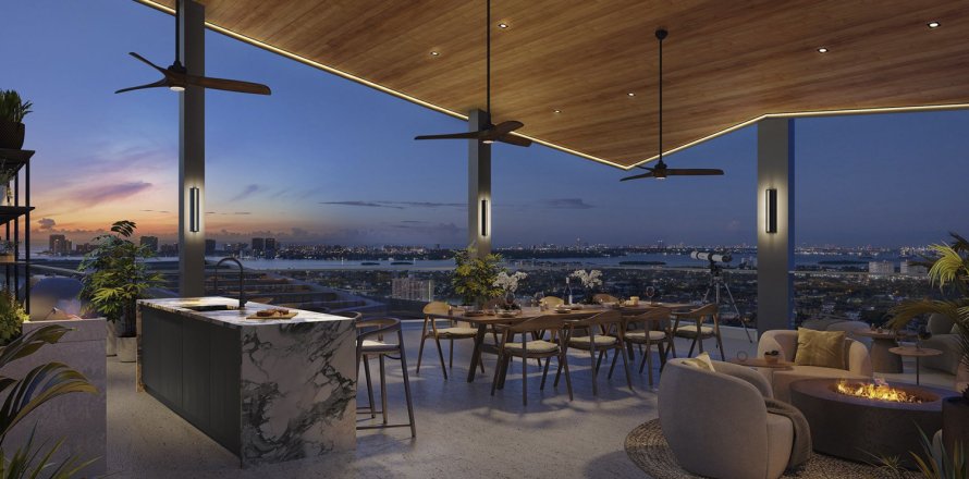 Appartement à NEXO RESIDENCES à North Miami Beach, Floride 1 chambre, 64 m2 № 103077