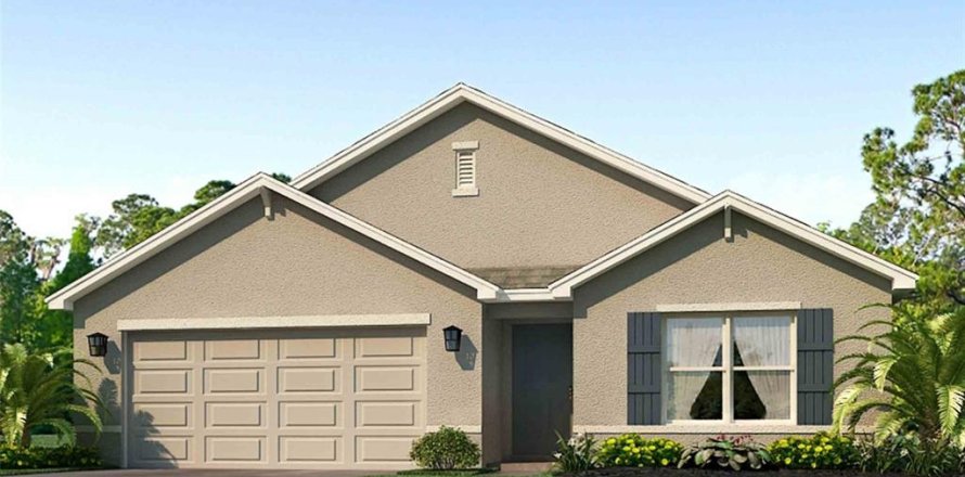 House in Palmetto, Florida 4 bedrooms, 169.83 sq.m. № 1894342
