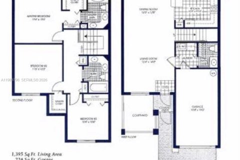 Touwnhouse à vendre à Pembroke Pines, Floride: 3 chambres, 129.88 m2 № 2051750 - photo 2