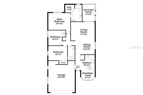 Villa ou maison à louer à Orlando, Floride: 3 chambres, 135.45 m2 № 2425611 - photo 2