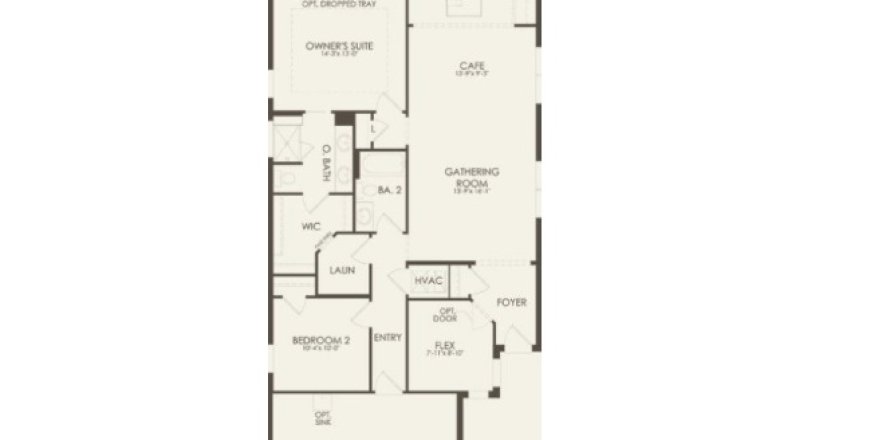 Дом в Del Webb BayView в Парриш, Флорида 2 комнаты, 131м2 № 567680