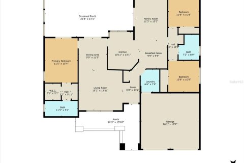 House in Spring Hill, Florida 3 bedrooms, 151.62 sq.m. № 1850127 - photo 3