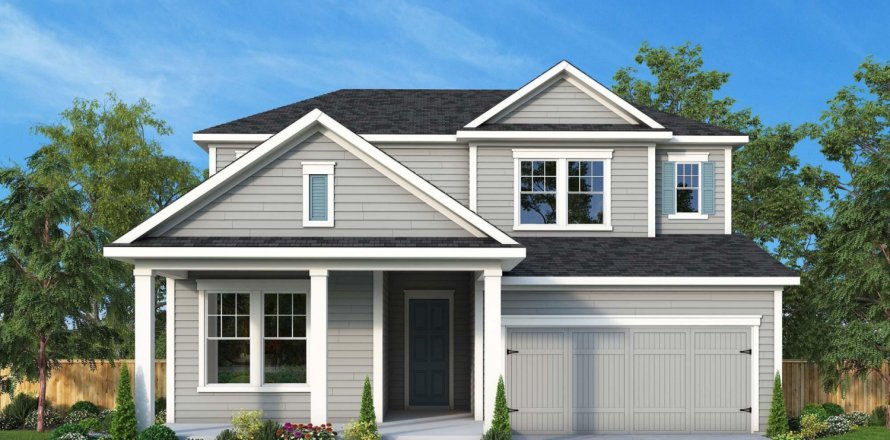 House in Jacksonville, Florida 4 bedrooms, 264.4 sq.m. № 766891